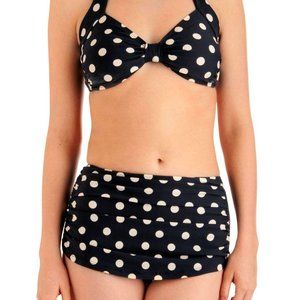 Esther Williams Black White Retro Bikini 6